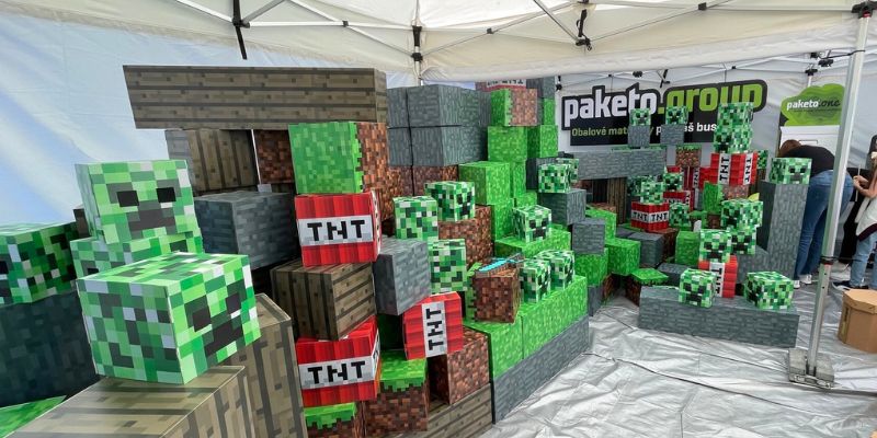 Zveme vás na ZLÍN FILM FESTIVAL 2 Svět kartonových kostek inspirovaný hrou Minecraft